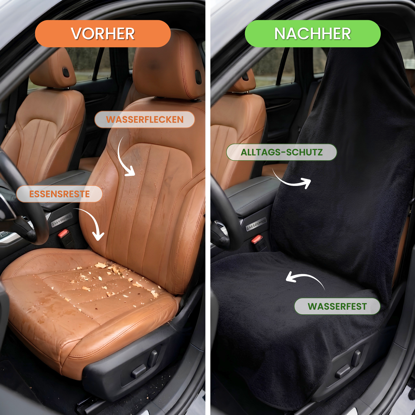 Wasserdichter Autositzschoner